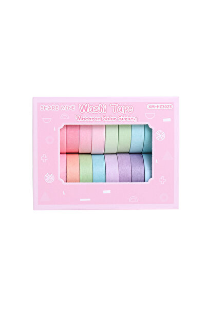 Choice4 SKU1 20 Rolls Colorful Washi Tape Set,Fruit Plant Geometric Patterns ...