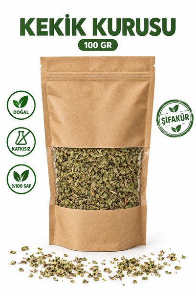 ŞİFAKÜR BİTKİSEL SAĞLIK ÜRÜNLERİ Dried Thyme Dry Thyme Thyme Tea 100 Gr