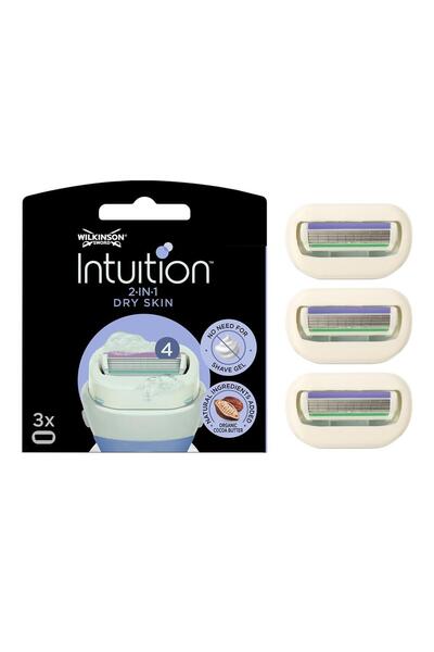 Wilkinson Set of 3 refills, Intuition Dry skin
