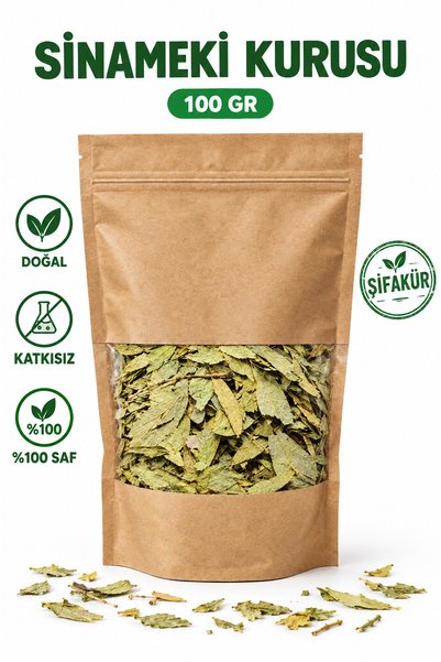 ŞİFAKÜR BİTKİSEL SAĞLIK ÜRÜNLERİ Cassia Leaf Sena Dried 100 Gr