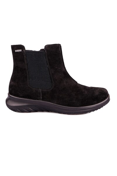 Legero Kadın Goretex Süet Bot Softboot (Fermuarlı) 009000-0000 - Siyah SİYAH