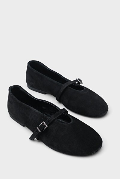 Capone Outfitters Robyn Genuine Leather Ballerinas