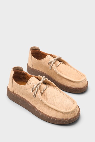 Capone Outfitters Miranda Genuine Nubuck Leather Comfort Women's Loafer Shoes