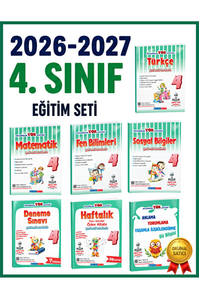 SO SALANOKUL SALAN OKUL RESMİ VE ORİJİNAL SATICI 4. SINIF SETİ