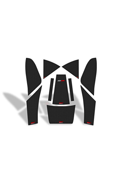 GP KOMPOZİT GP Kompozit Yamaha RayZR 2022-2024 Uyumlu Tank Pad Karbon