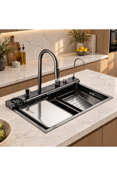 Vievo Premium Akıllı 2YIL GARANTİLİ, Ledli, Dijital Sıcaklık Göstergeli, 75cm...