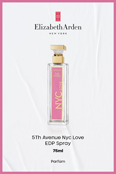 Elizabeth Arden 5th Avenue NYC Love EDP 75 ml – Kadın Parfüm, Meyveli Çiçeksi...
