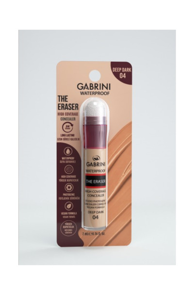Gabrini The Eraser Concealer - Deep Dark 04