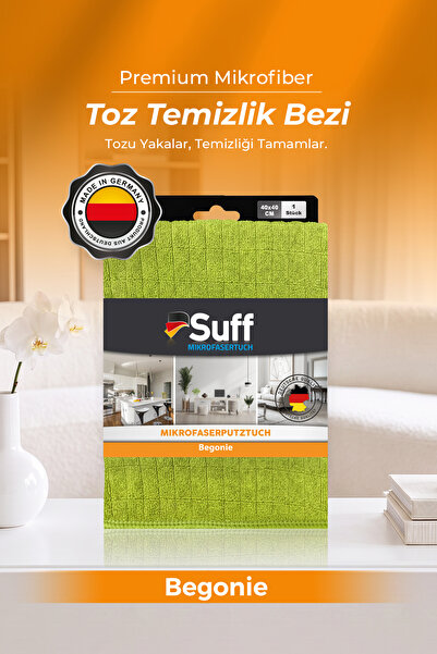 Suff Begonie Mikrofiber Toz Bezi Toz Hapseden Çok Amaçlı Temizlik Bezi 40x40 ...