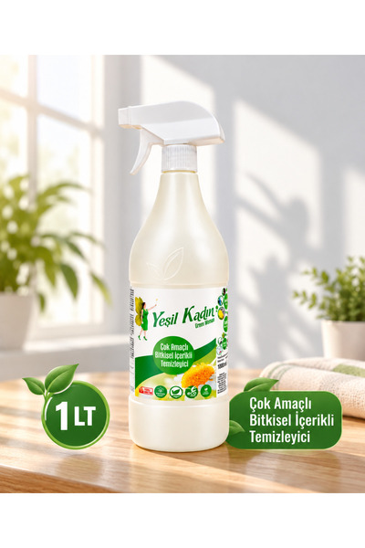 Çok Amaçlı Bitkisel İçerikli Temizleyici 1Lt