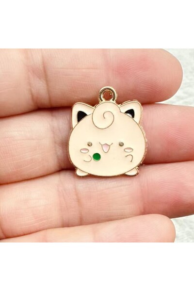 Choice7 Gold-color 10pcs Anime Cartoon Charm for Jewelry Making Necklace Earr...