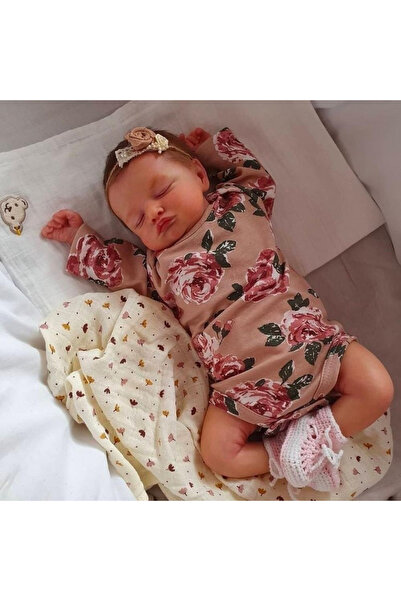Choice Cloth Body Doll 48CM Finished Reborn Doll Rosalie 3D Skin Visible Vein...