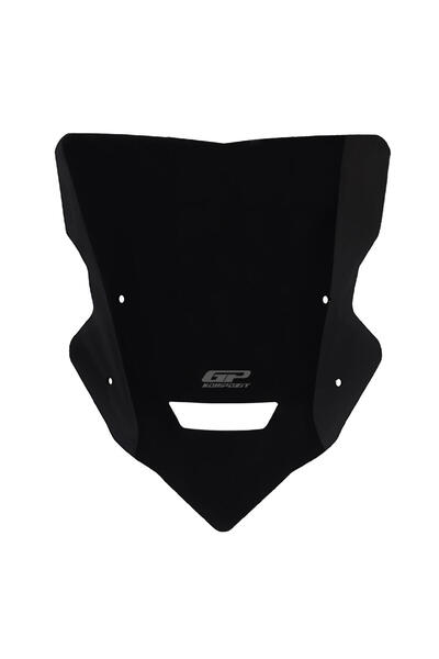 GP KOMPOZİT Yamaha MT-25 2020-2024 Uyumlu Ön Cam Siyah 37 cm