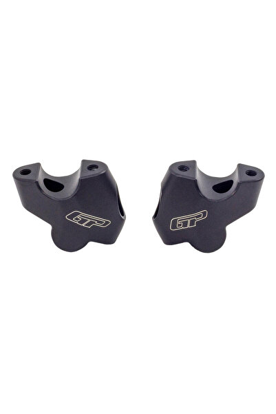 GP KOMPOZİT KTM 250 / 390 Adventure 2020-2024 Uyumlu Gidon Yükseltme 26mm Siyah
