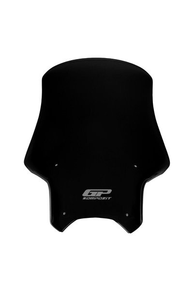 GP KOMPOZİT CF Moto 250 NK 2018-2022 Uyumlu Ön Cam Siyah 49 cm