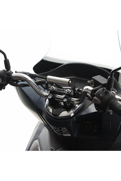 GP KOMPOZİT Honda Pcx 125 / 150 2014-2024 Compatible Phone / Navigation Holder Black