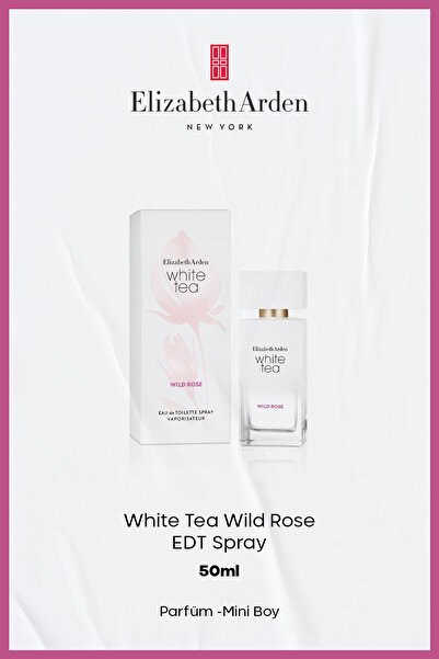 Elizabeth Arden White Tea Wild Rose EDT 50 ml – Gül Kokulu Ferah Kadın Parfümü