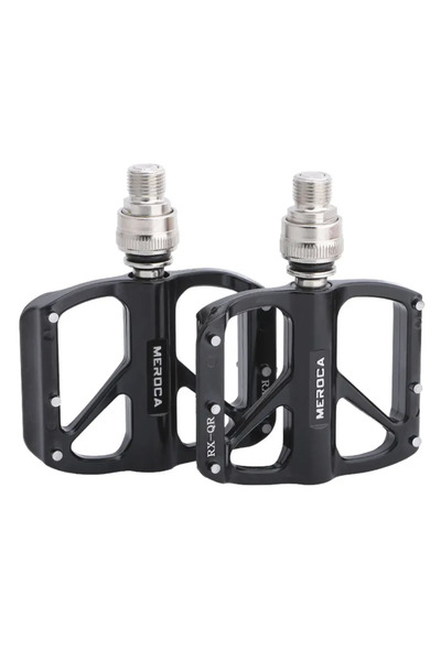 Choice Black QR Pedal 1 Ser MEROCA Bicycle Quick Release Pedal Seal 3 Bearing...