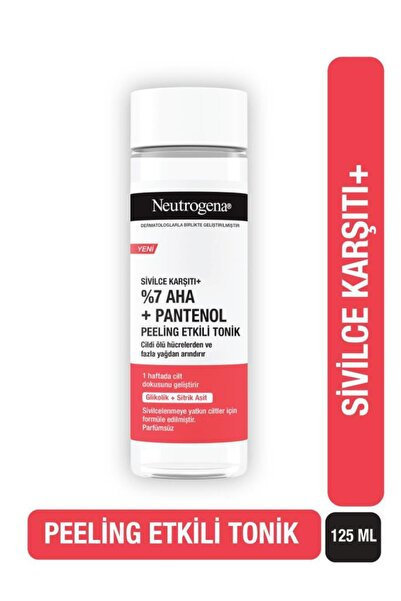 Neutrogena Sivilce Karşıtı Plus Peeling Etkili Tonik