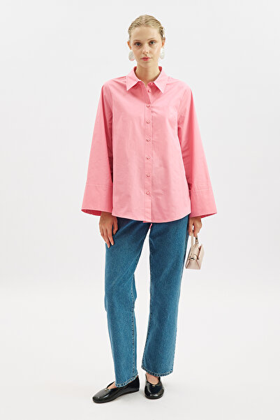 Manuka Classic Shirt with Wide Cuffs Pink