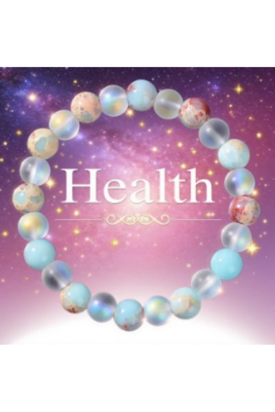 choice2 WHITE 20cm white B1 Pink Quartz & White Jade Beaded Bracelet Spiritua...