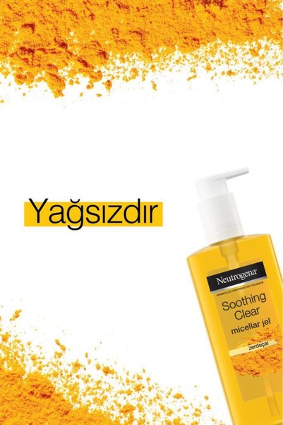 Neutrogena Soothing Clear Micellar Yüz Temizleme Jeli 200ml