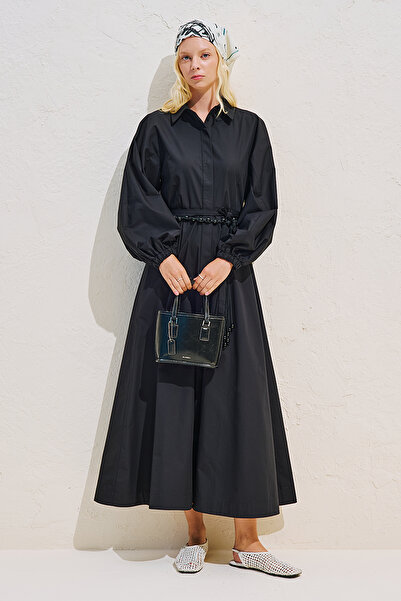 Manuka Edith Shirt Dress Black