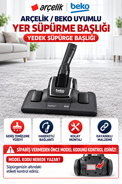 Arçelik S 4240 A Emici Yer Başlığı ( 4 X 4 )