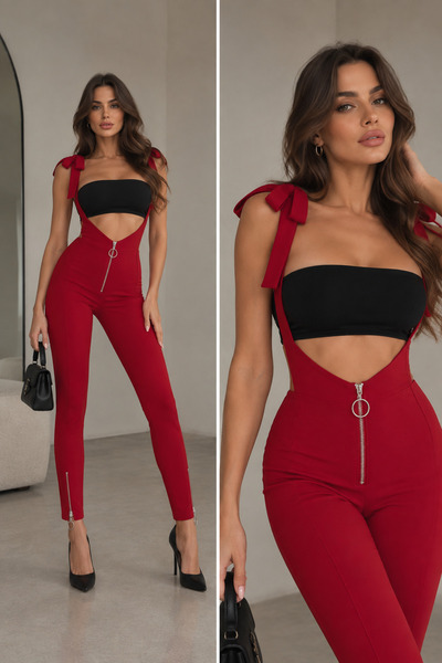 hipnoz butik Kadın büstiyer Tulum Set