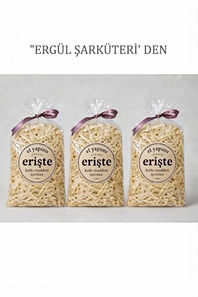 ERİŞTE \ KESME MAKARNA KATKISIZ EL YAPIMI 3 KG