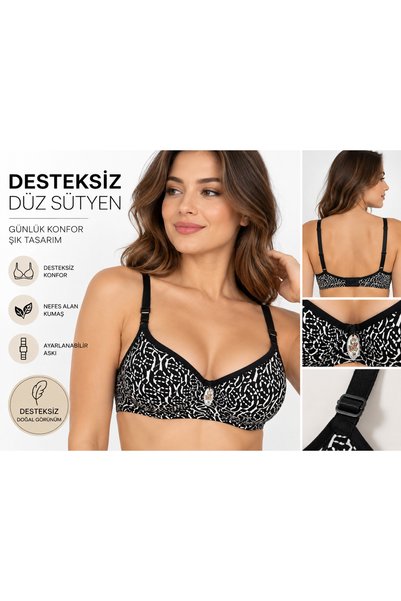 Tektaş Hollow Bra Without Underwire