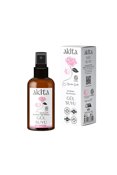 Genel Markalar Doğal Yağı Alınmamış Gül Suyu Cam Şişe 100mL