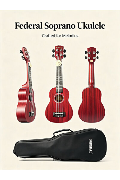 Federal Soprano Ukulele US-20