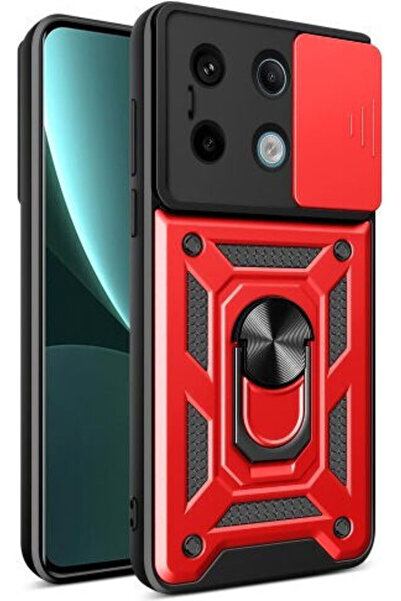 OEM Κόκκινο Πίσω Κάλυμμα (Redmi Note 13 Pro 5G / Poco X6)