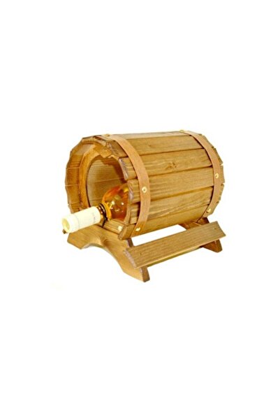 Euro Sangift Suport decorativ din lemn cu sticlă de vin, ES 3521