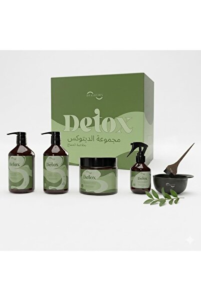 BRASILEIRA Brazilian Detox Professional Hair Set, with Mint, Lemon, and Ginge...