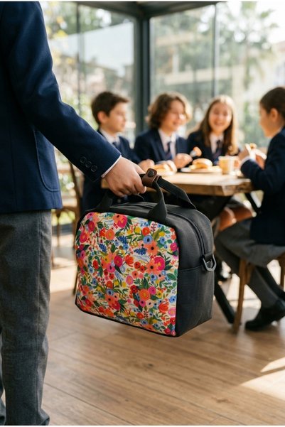 ValetraBags Dayanıklı Su Geçirmez Öğle Yemeği Çantası, Yalıtımlı Termal Öğle ...
