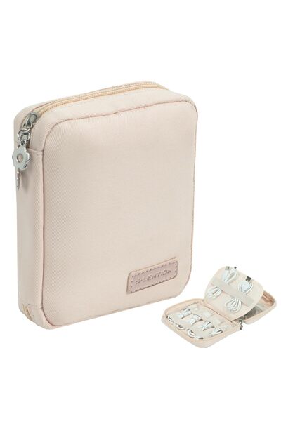 LENTION Cable Organizer Electronics Accessory Bag Water-Resistant – Apricot