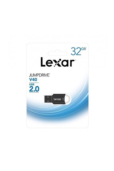 Lexar 32 GB JumpDrive V40 LJDV40-32GAB USB 2.0 Flash Drive