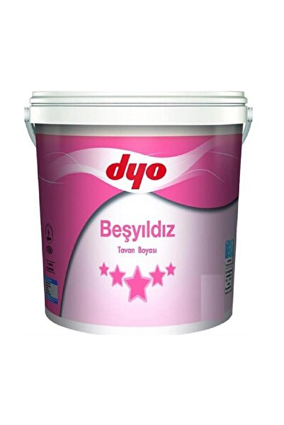 Dyo Beşyıldız Tavan Boyası 17.5 Kg Beyaz