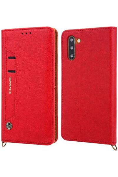 OEM Θήκη Βιβλίο από Συνθετικό Δέρμα Κόκκινο (Galaxy Note 10) Κωδικός: 101221455C