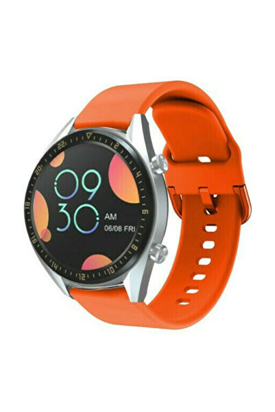OEM Λουράκι Σιλικόνης Πορτοκαλί 22mm (Huawei Watch GT/GT Pro 2/3/4/5 / Ultima...