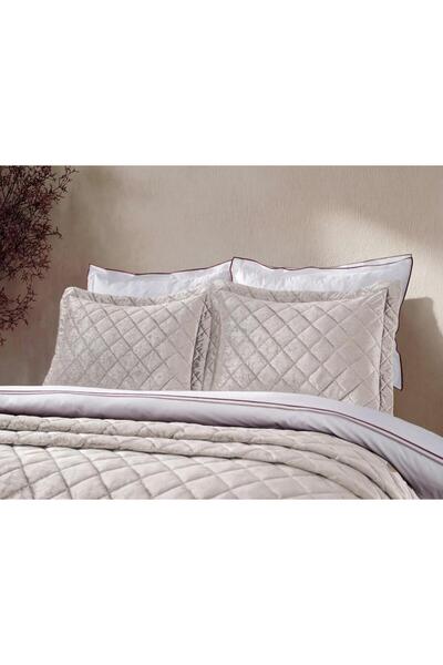 Doqu Home Luxury Yatak Örtüsü Imperial Çift Kişilik - Bej