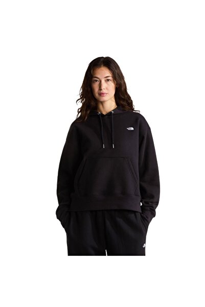 THE NORTH FACE W TNF ESSENTIAL SIMPLE DOME BOXY OS HOOD NF0A8HBXJK3-JK3 Μαύρο