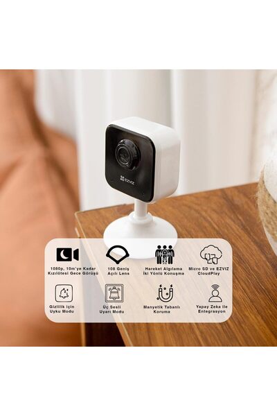 Tivoa CS-H1C - 2MP 108° Geniş Açı Küp Kamera CS-H1C