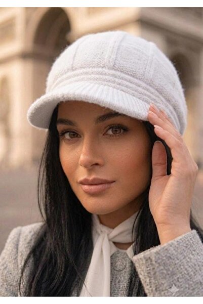 LAGRANZE French Style Visor Knitwear Women's Hat