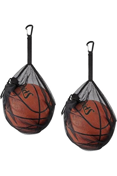 Yelajoy Single Ball Mesh Shoulder Bag - Clip Buckle & Zipper Pocket, Lightwei...