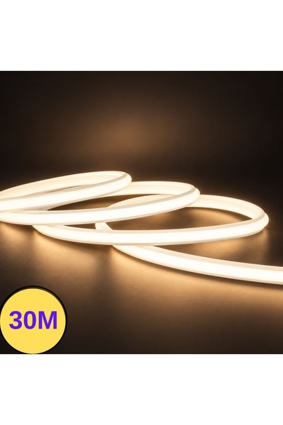 proled COB LED Strip 220V, 10W/m, 3000K, 1.000 lm/m, IP67, 25 cm cuttable, in...