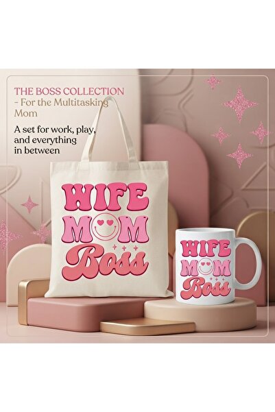 NASAQ Simple Canvas Shopping Bag Set & Ceramic Coffee Mug & Reusable Shopping...