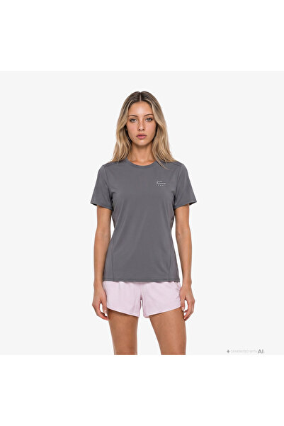 Anta Advanced Running Kadın Gri T-Shirt